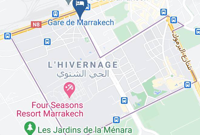 Marrakesh - Mogador Opera Marrakech Hotel & Spa Maps