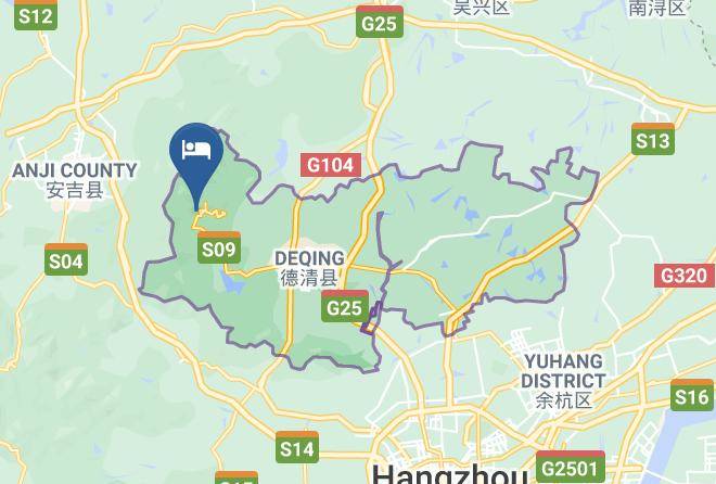 Huzhou - Mogan Mountain Yaonanwu Manor Maps
