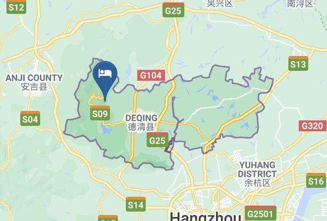 Huzhou - Mogan Shan Fenghua Hotel Maps