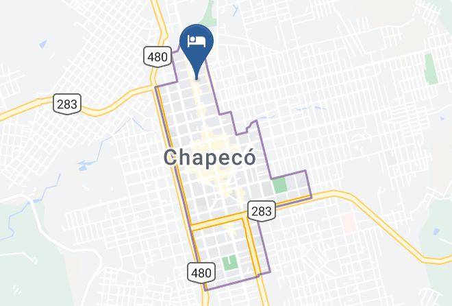 Chapeco - Mogano Business Hotel Maps