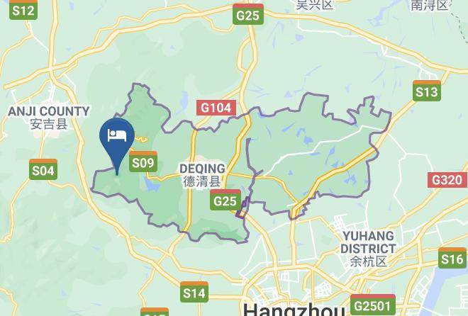 Huzhou - Moganshan Fuhongshanju Maps