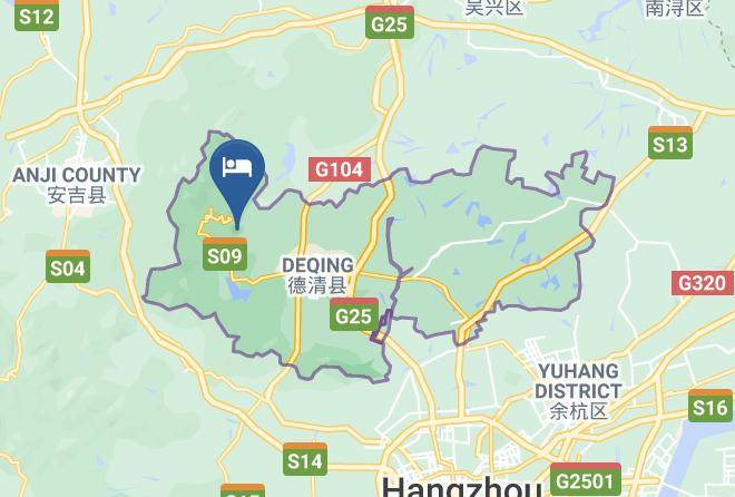 Huzhou - Moganshan Senxi Resort Maps