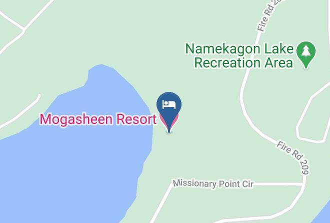 Bayfield - Mogasheen Resort Maps