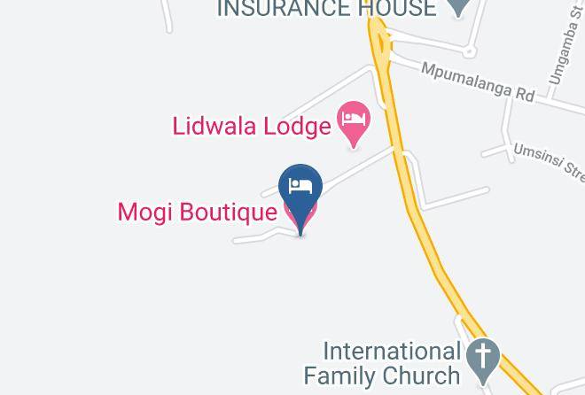 Ezulwini - Mogi Boutique Hotel Maps
