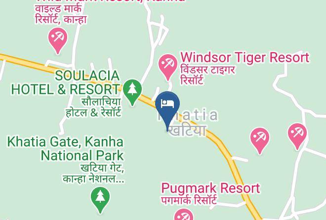 Bichhiya - Mogli Resort Kanha National Park Maps