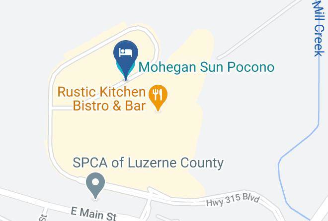 Luzerne - Mohegan Sun Pocono Maps