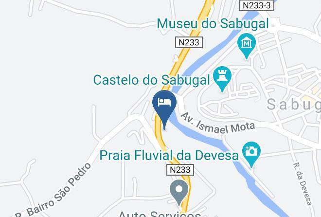Sabugal - Moinho Do Ti Ze Ricardo Maps