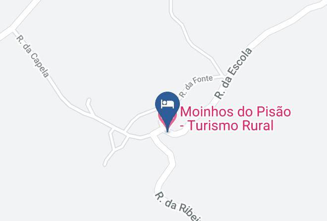Moinhos Do Pisao Turismo Rural Map