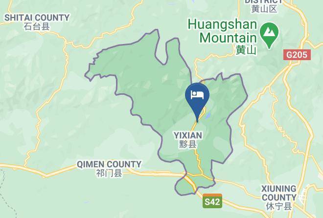 Huangshan - Moji Boutique Hotel Maps
