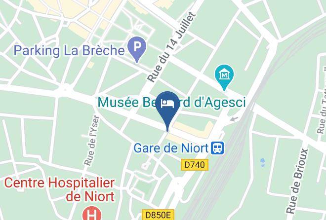 Deux Sevres - Moka Hotel Maps