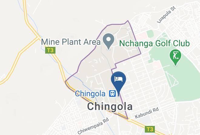 Chingola - Mokorro Game Ranch And Lodge Maps
