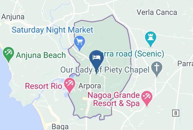 Bardez - Moksh Holiday Homes Maps