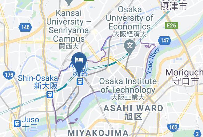 Osaka City Higashiyodogawa Ward - Mokumoku Maps