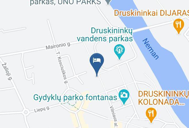 Druskininkai - Mokymo Centro Sveciu Namai Maps
