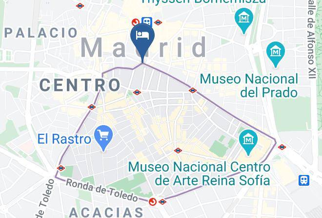 Madrid - Mola Hostel Maps