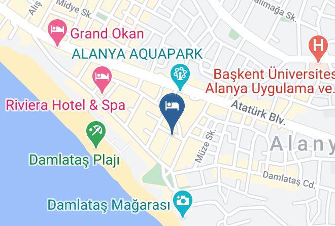 Alanya - Mola Hotel Maps