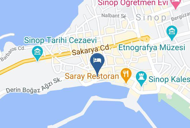 Sinop Cami Kebir - Mola Otel Maps
