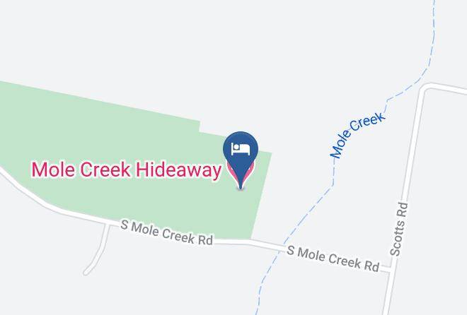 Meander Valley - Mole Creek Hideaway Maps