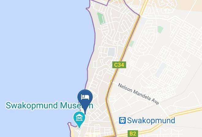 Swakopmund - Mole Fifteen Self Catering Maps