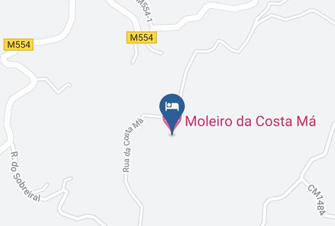 Sever Do Vouga - Moleiro Da Costa Ma Maps