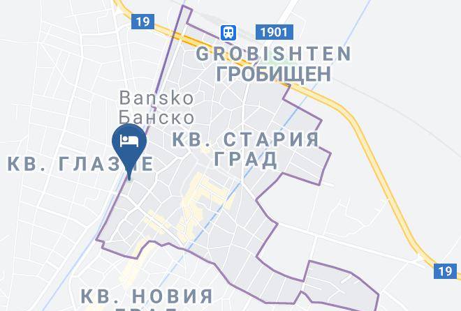 Bansko - Molerite Hotel Restaurant Maps
