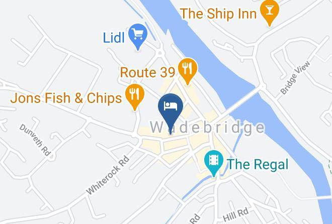 Molesworth Arms Hotel Map