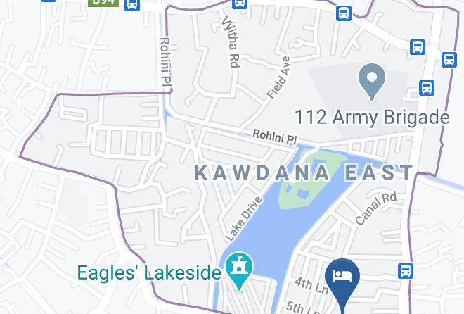 Colombo - Molesworth Homestay Maps