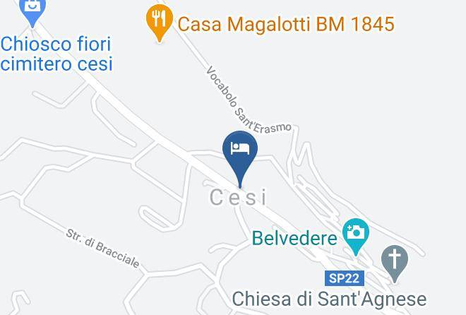 Terni - Molino Del Duca Cesi Maps