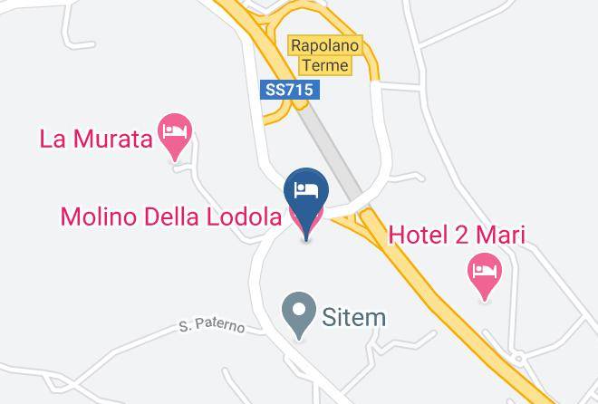 Molino Della Lodola Map