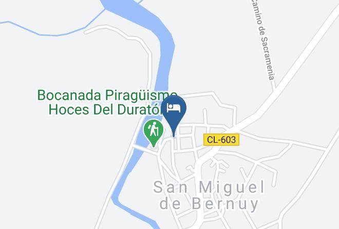 Segovia - Molino Grande Del Duraton S L Maps