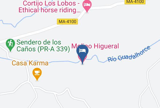 Molino Higueral Map