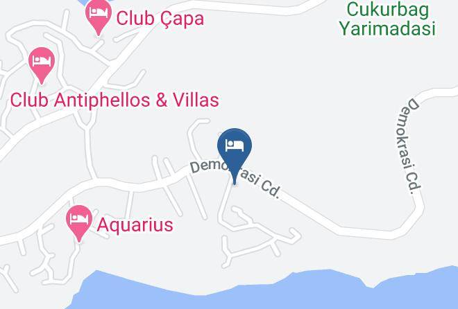 Kas - Molino Hotel Maps