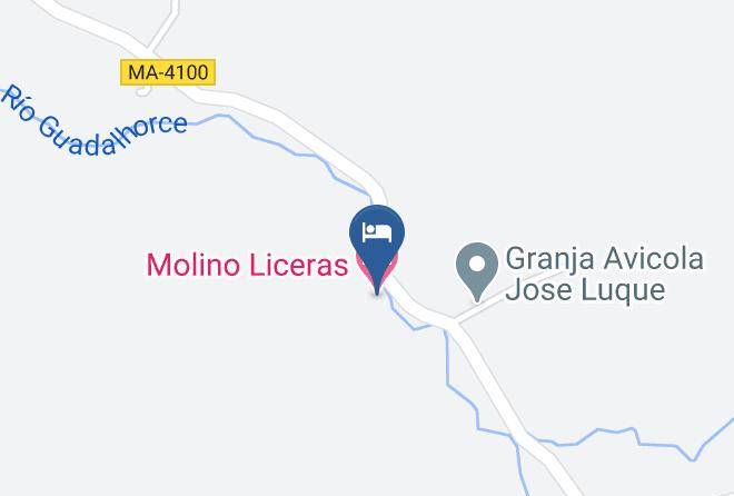 Malaga - Molino Liceras Maps