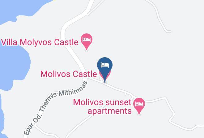 Lesvos - Molivos Castle Maps