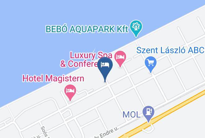 Mol Zrt Aranyhid Uduloszallo Map