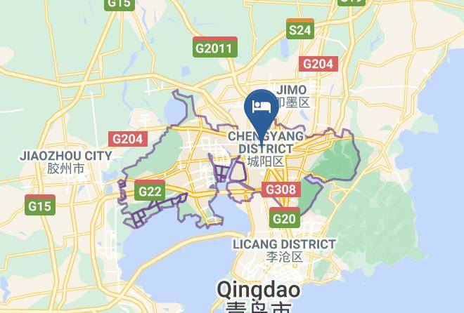 Qingdao - Molly Hotel Select Qingdao Maps