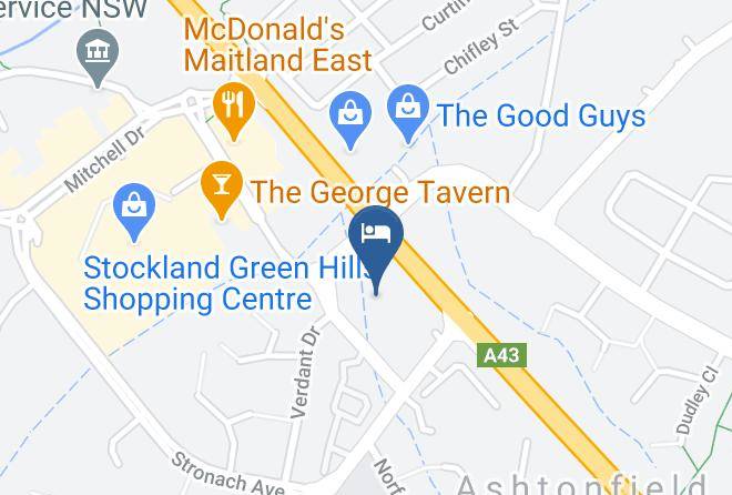 Maitland - Molly Morgan Motor Inn Maps