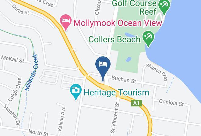 Shoalhaven - Mollymook Motel Maps