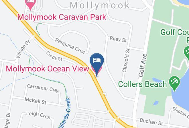 Shoalhaven - Mollymook Ocean View Motel Maps