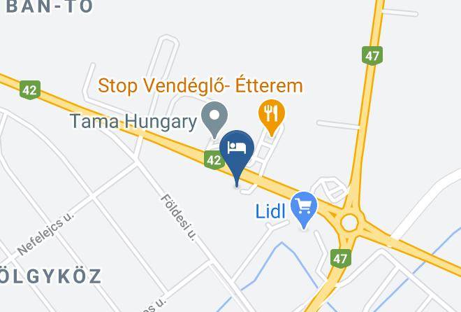 Berettyoufalu - Molo Panzio Es Etterem Maps