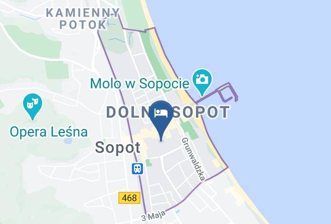 Sopot - Molo Residence Maps