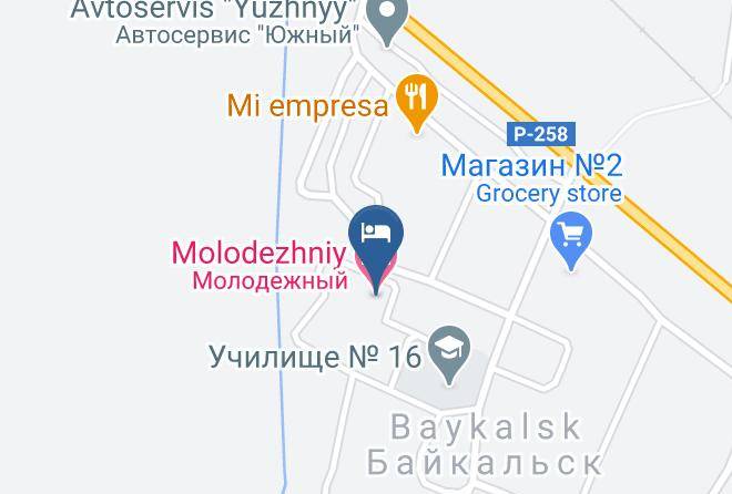Slyudyansky District - Molodezhniy Maps