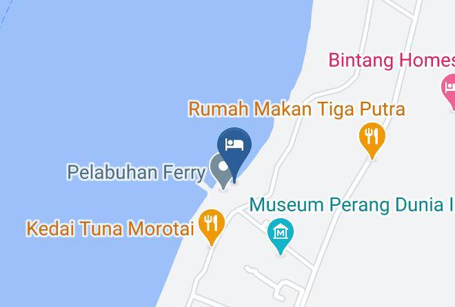 Molokai By Sahid Map