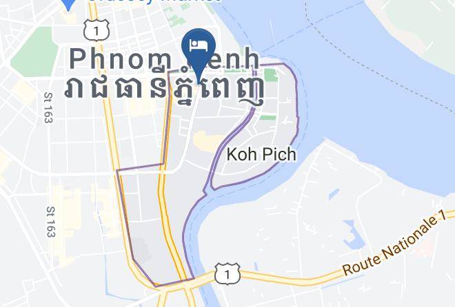 Chamkar Mon - Botum Palace Hotel Maps