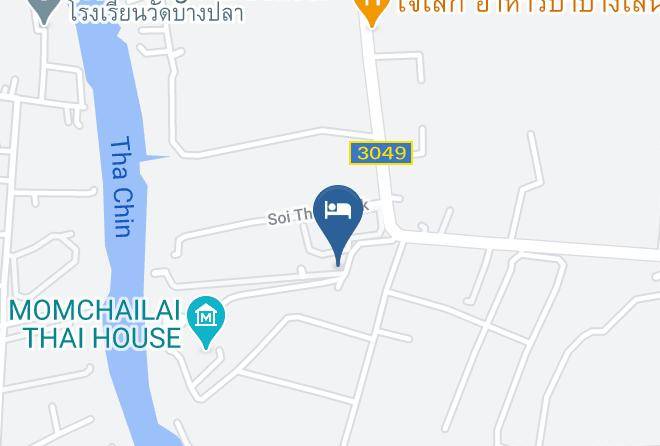 Amphoe Bang Len - Mom Chailai River Retreat Hotel Maps