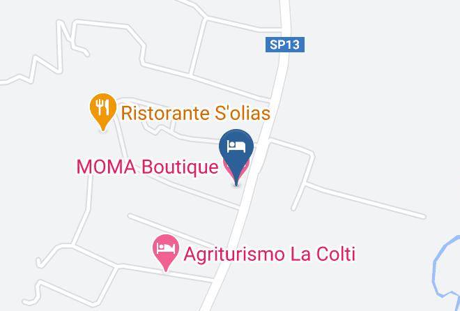 Sassari - Moma Boutique Hotel Maps