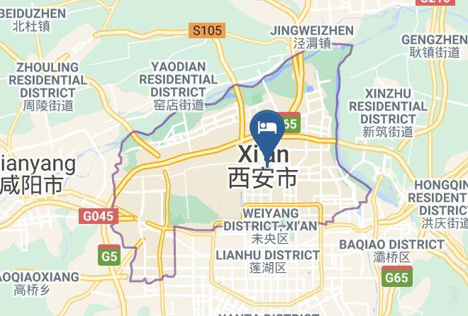 Xi An - Moma Hotel Maps