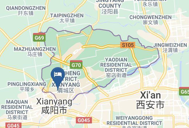 Xianyang - Moma Hotel Maps