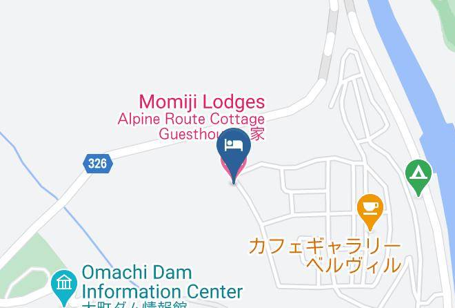 Omachi City - Momiji Lodges Maps