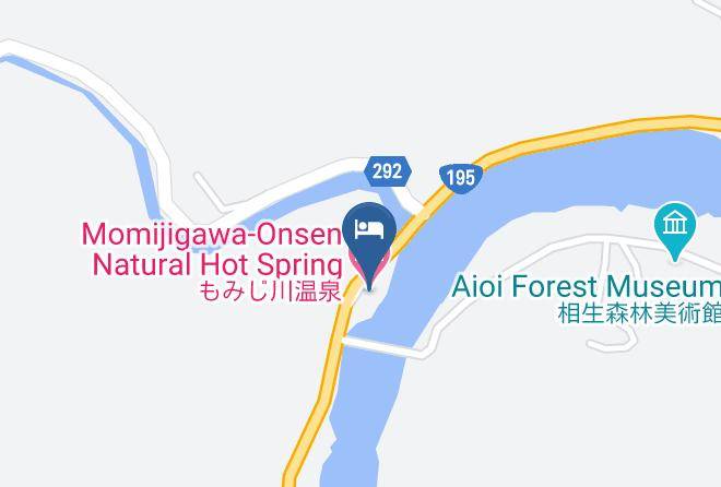 Naka Townnaka District - Momijigawa Onsen Natural Hot Spring Maps